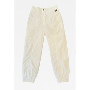 VTG White Stag Women’s Ski Pants Sz 12 White Nylon Snowboard Winter Gear